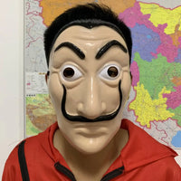 Money Heist Drama Drenched Mask