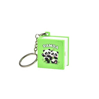 Pop-up Panda 3D Folding Book Keychain