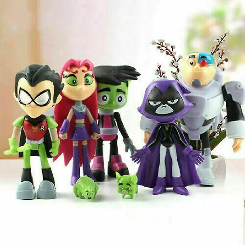 Teen Titans Hero Roster Mini Action Figures
