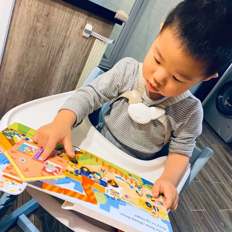 Bizzy Bear Interactive Push-Pull Board Book Collection