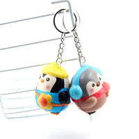 Mini Cosplay Penguin Squishy Keychain