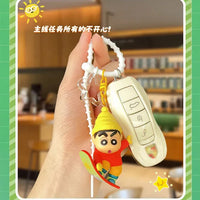 Genuine Crayon Shinchan Winter Games Keychain
