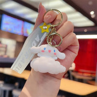 Dreamy Characters Cloud LED Keychain