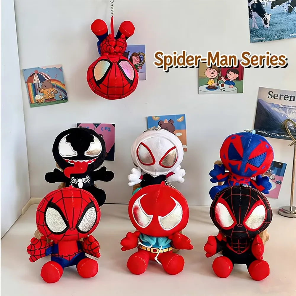 Spider Verse Hero Hugs Plush Keychain