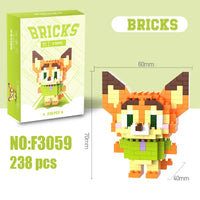 Zootopia Bricks Micro Building Blocks