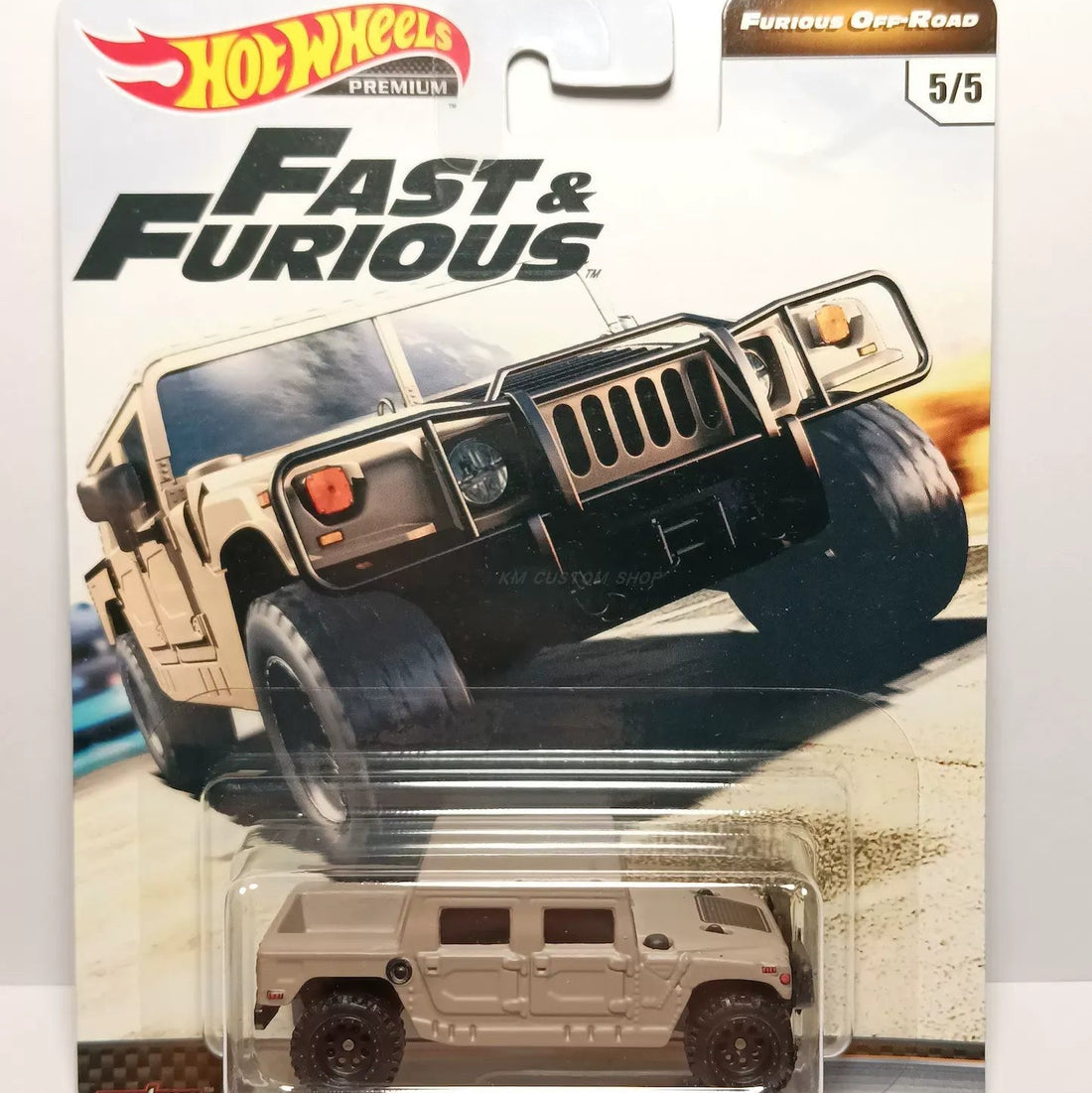 Hot Wheels Fast & Furious Furious Off-Road Hummer H1 Die-Cast