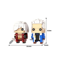 Dante & Vergil BrickHeadz MOC Building Set