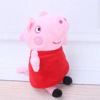 Peppa Pig & Family Plush Keychain
