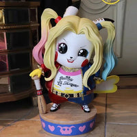 Pikachu Cosplay Joker & Quinn Figurines (12 cm)