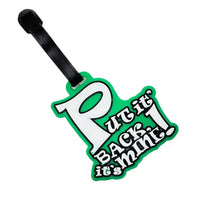 Trendy Travel Themed Luggage Tags