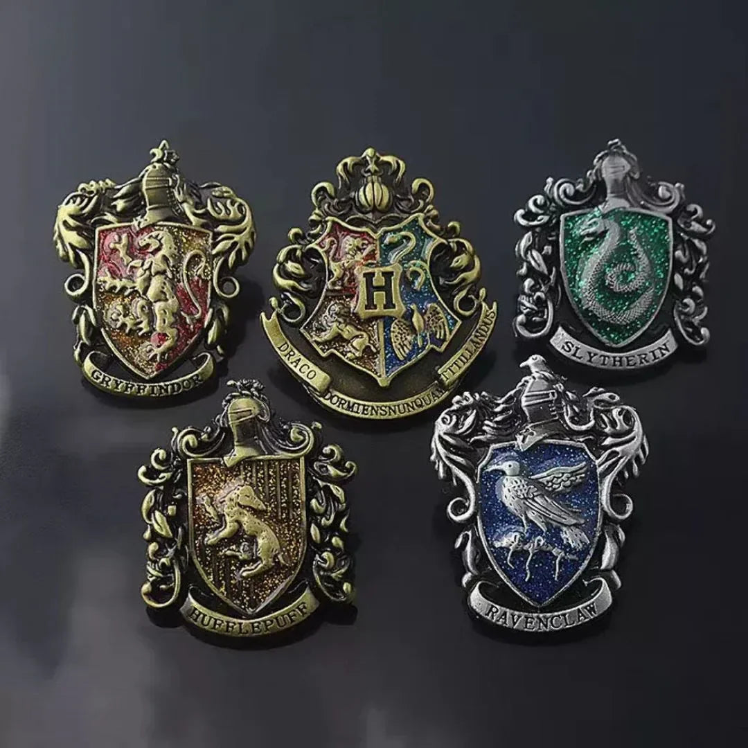 Hogwarts House Crest Brooch