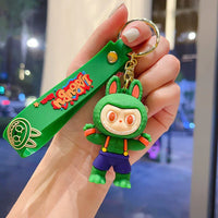 Labubu Hero Cosplay 3D Keychain