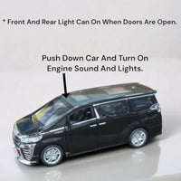 Velfire Van 1:32 Diecast Model