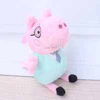 Peppa Pig & Family Plush Keychain