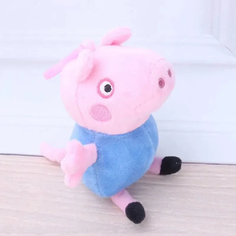 Peppa Pig & Family Plush Keychain