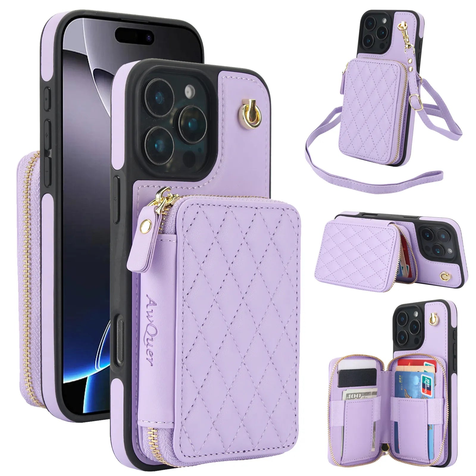 Hands-Free Glam Crossbody Case (for iPhones)