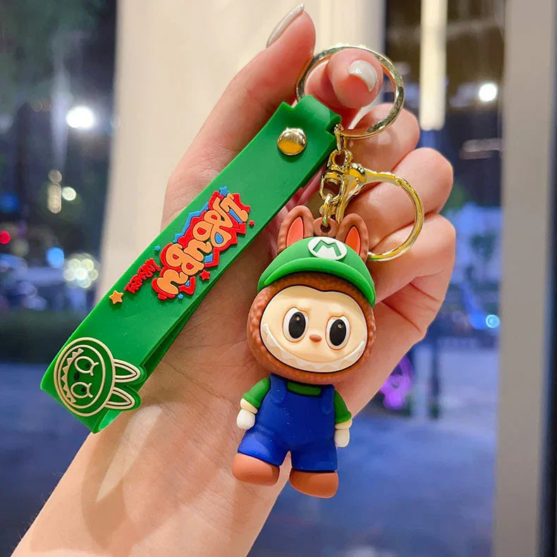 Labubu Hero Cosplay 3D Keychain