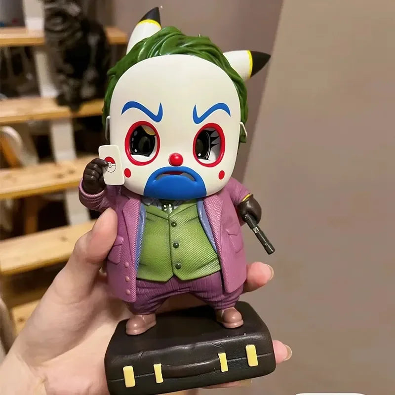 Pikachu Cosplay Joker & Quinn Figurines (12 cm)