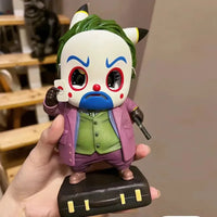 Pikachu Cosplay Joker & Quinn Figurines (12 cm)