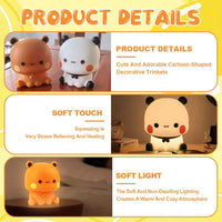Bubu Dudu Squishy Tap LED Night Light
