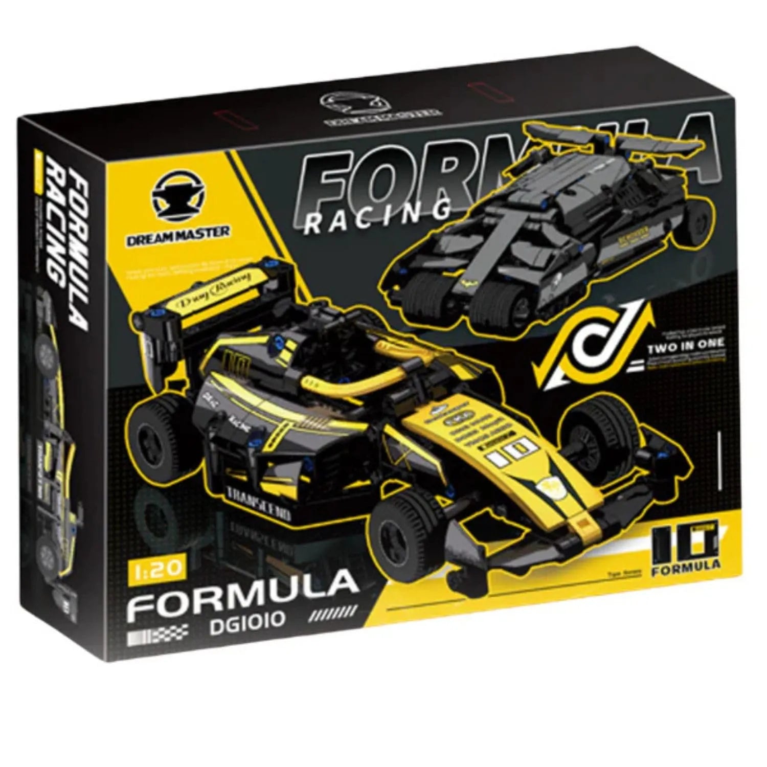 Dream Master 2-in-1 Car Building Blocks