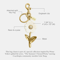 Trainer Luxe TS I Turned Pretty Daisy Bag Charm