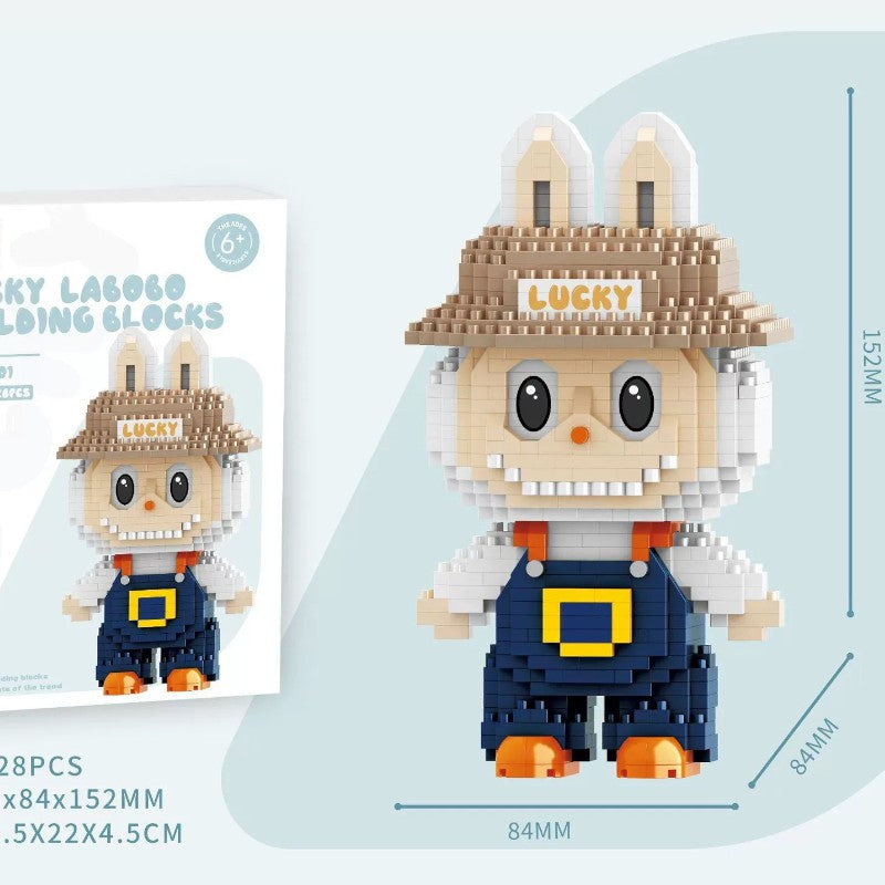 LinkGo Labubu Micro Building Blocks