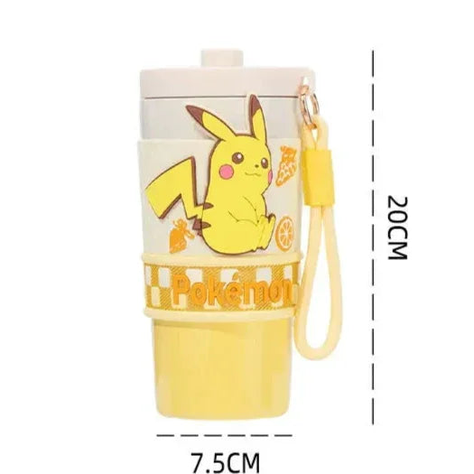 Pokimoen Thirst Quencher Straw Cup (650 ml)