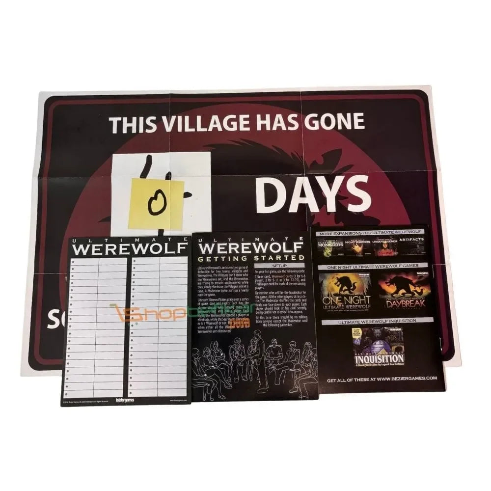 Ultimate Werewolf Deluxe Edition Board Game