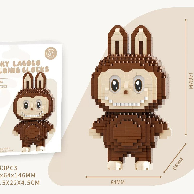 LinkGo Labubu Micro Building Blocks