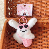 Stretchy Ears Bunny Vanguard Keychain
