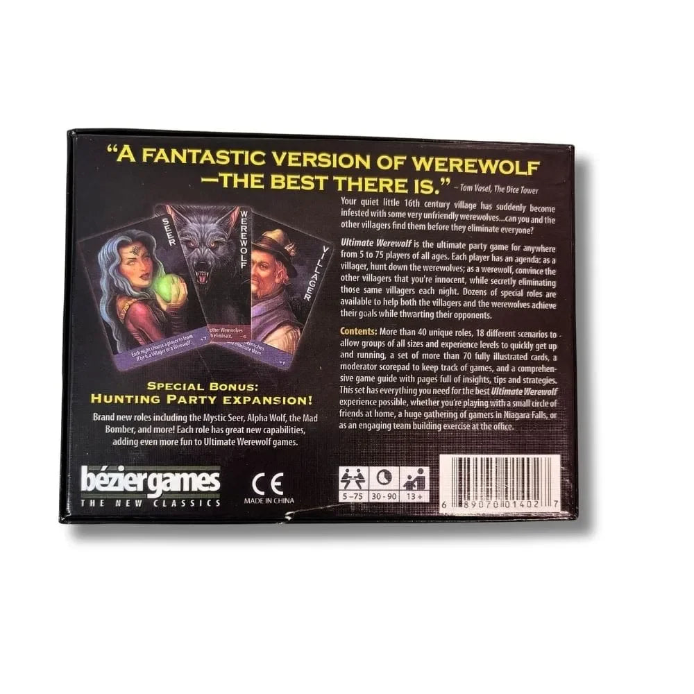 Ultimate Werewolf Deluxe Edition Board Game