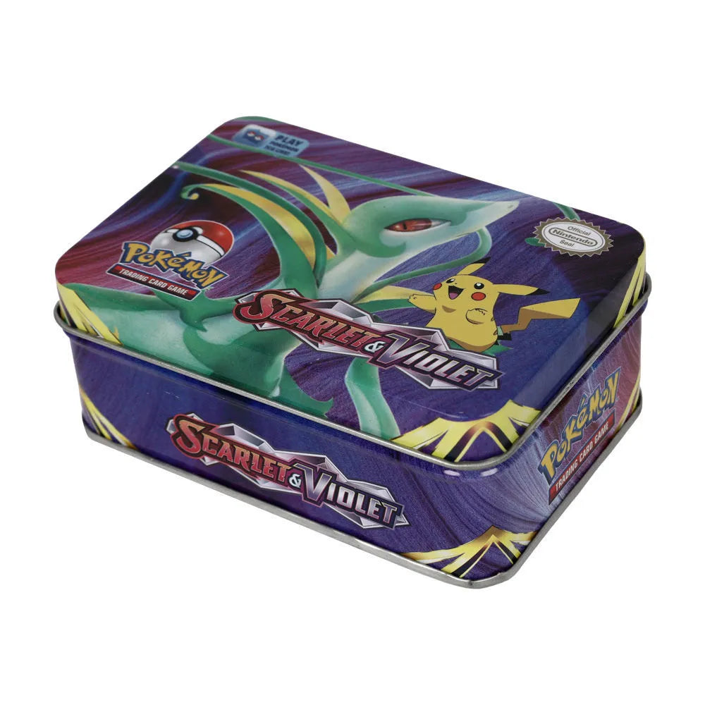 Pokemon Scarlet & Violet Collector Tin Trading Card Set