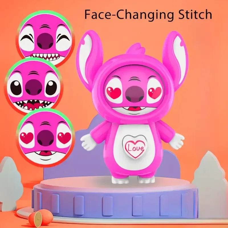 Stitch & Angel Mood Swings Keychain