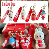 Labubu Cola Squad Blind Box Keychain