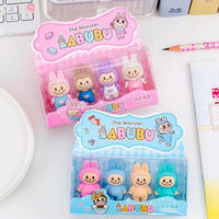 Standing Labubu Premium Erasers (Set of 4)