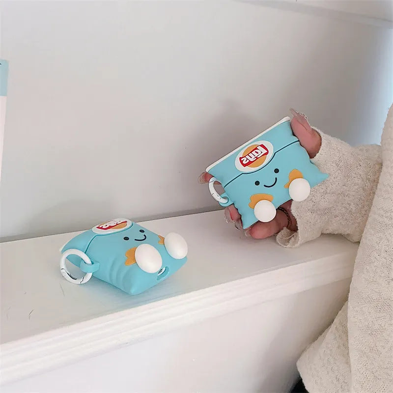 Smiley Lays Crunch Case (For AirPods)