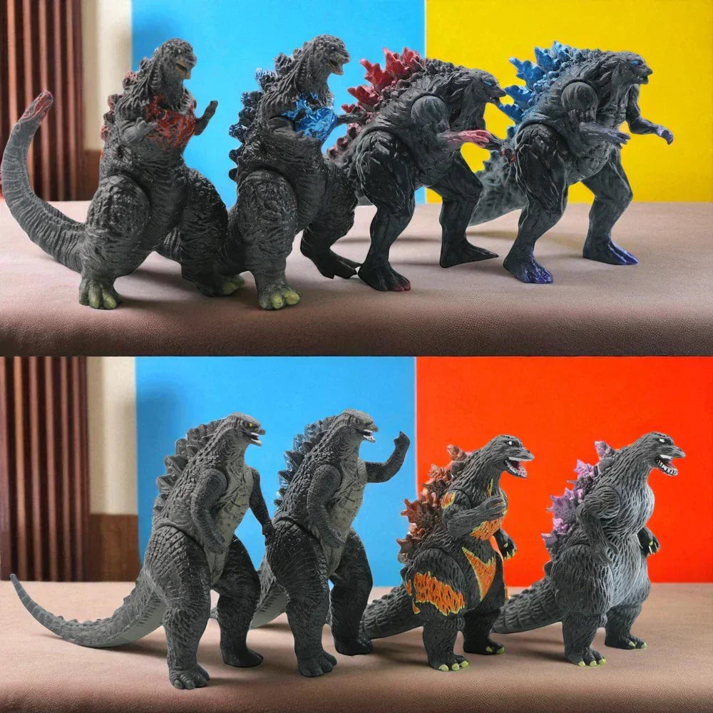 Godzilla Through the Ages Action Figurines (9 cm)