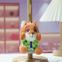 Zootopia Paw-Cheek Squeeze Plush Keychain