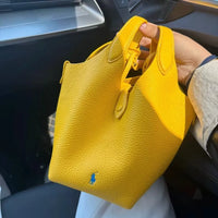 PRL Raffia Mini Basket Bag