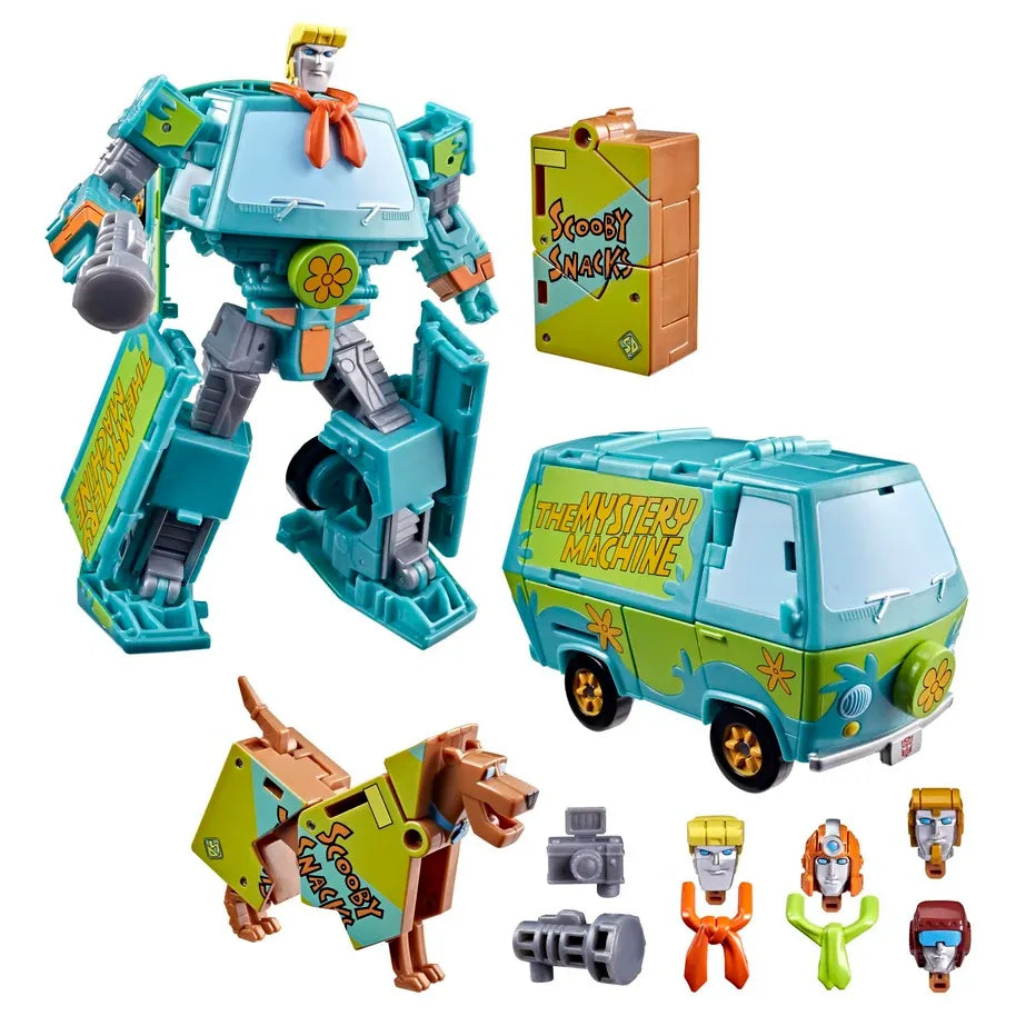 Transformers x Scooby-Doo Mystery Machine Mashup Set