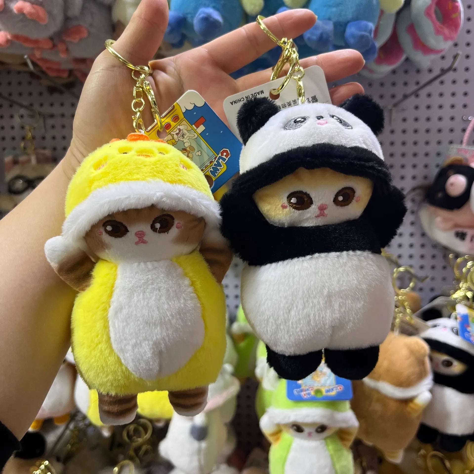 Mofusand Animal Zen Plush Keychain