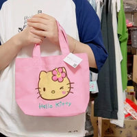 Tropical Tan Hello Kitty Vacation Canvas Tote