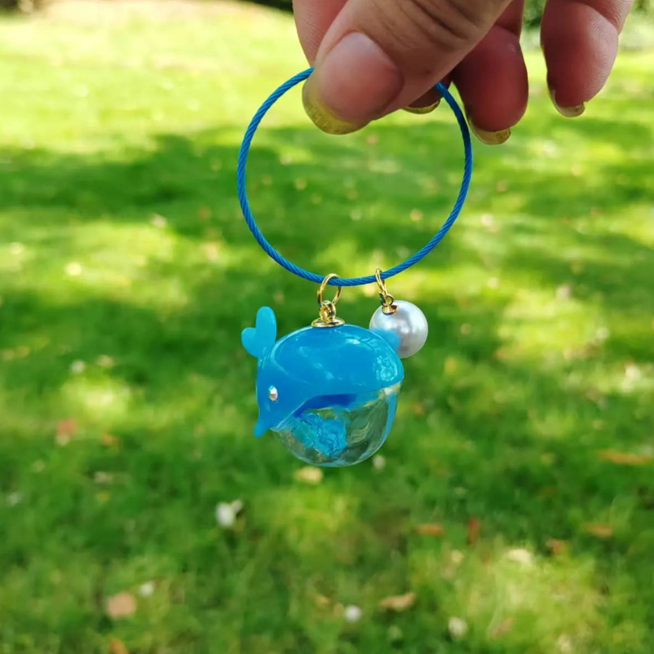 WIFTY Ocean Whisperer Whale Keychain