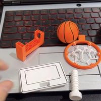 Clamp-On Mini Desktop Basketball Game