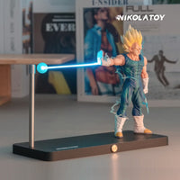 DBZ Vegeta Energy Shot Levitating Lamp