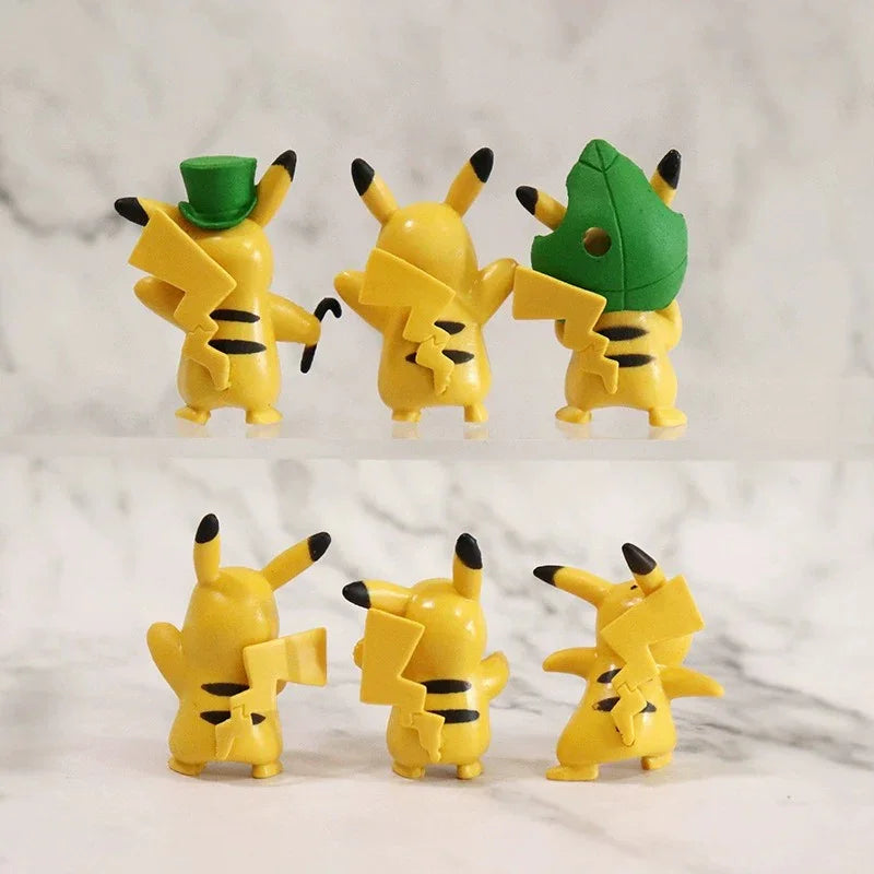 Pikachu's Mood Mini Figurines (5 cm)