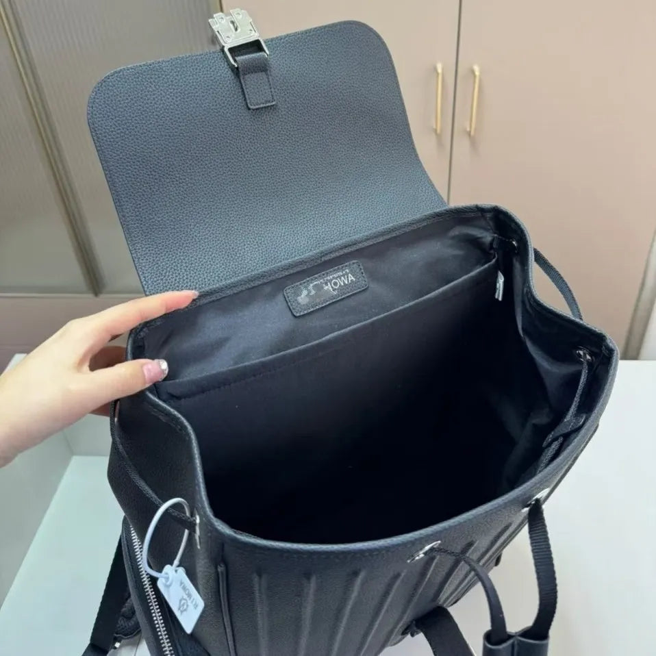 Luxury Rimo Architectural Flap Rucksack Backpack