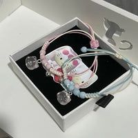 Kawaii Hello Kitty Braided Bracelet