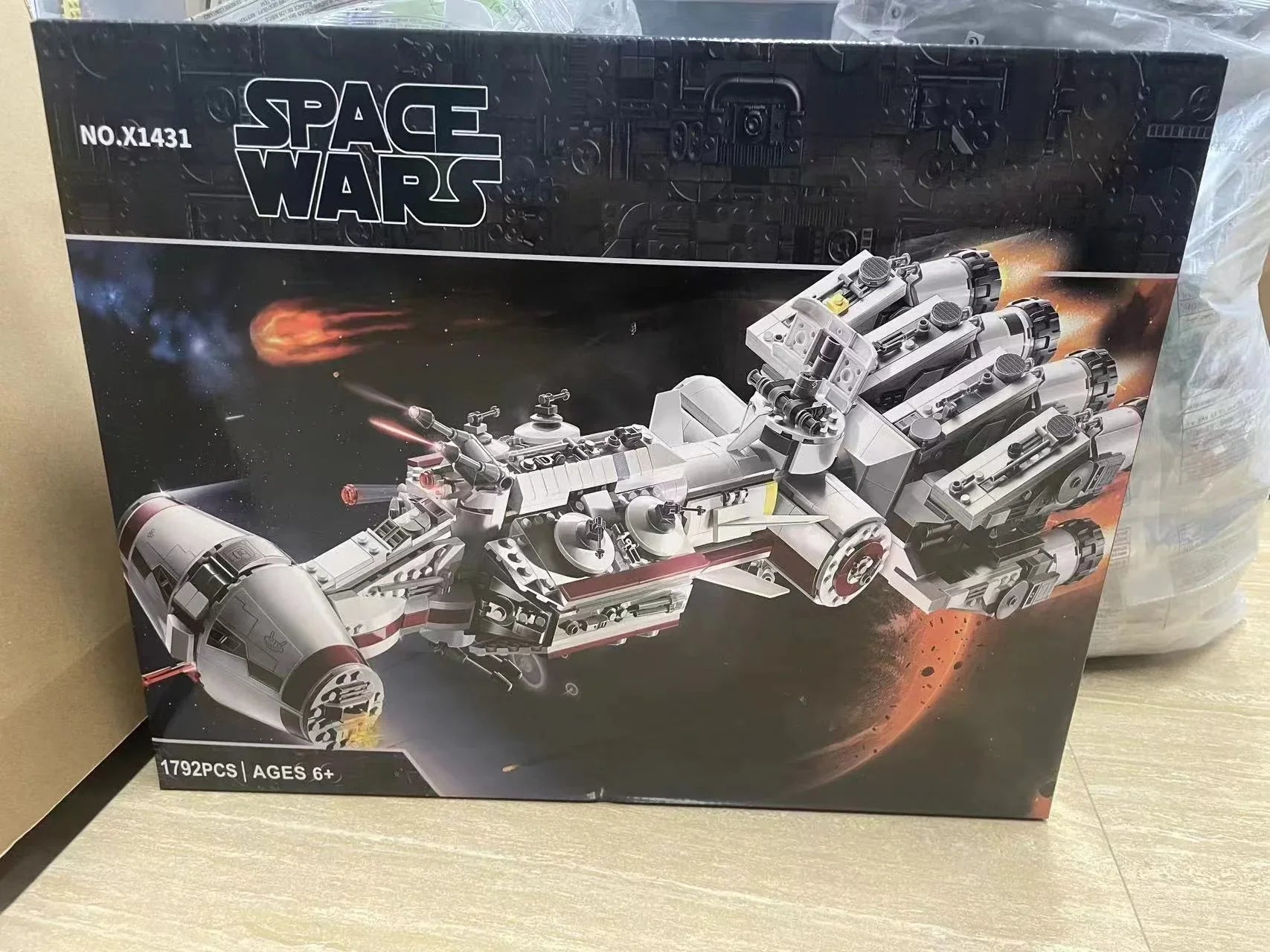 Star Wars Tantive Spaceship Building Blocks